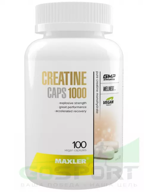  MAXLER Creatine Caps 1000 100 капсул