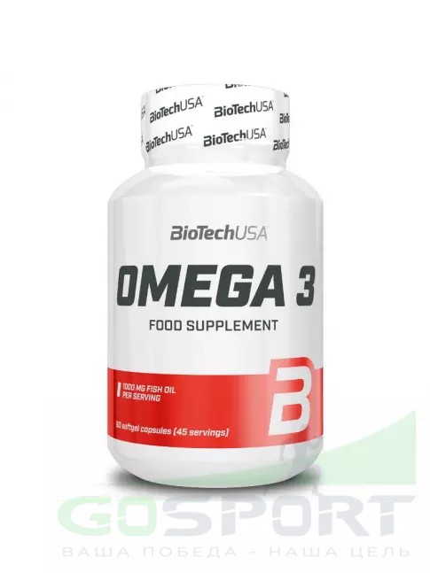 Омега-3 BioTechUSA NT Omega 3 E.D. 90 капсул