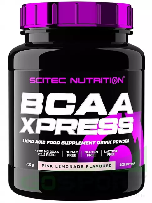 БСАА Scitec Nutrition BCAA Xpress 2:1:1 700 г, Розовый лимонад