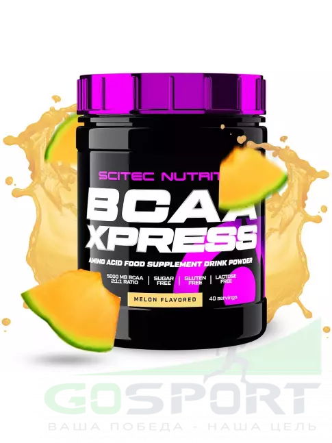 БСАА Scitec Nutrition BCAA Xpress 2:1:1 280 г, Дыня