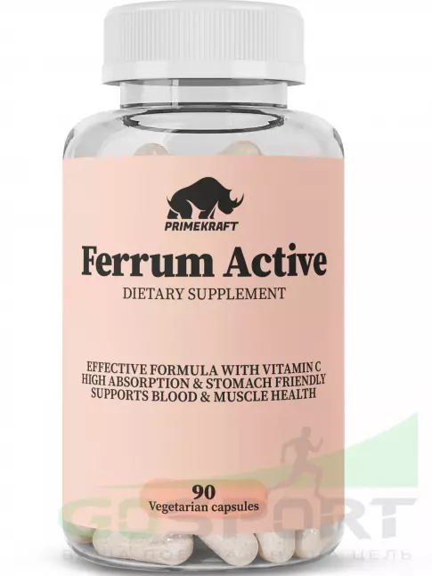 Витаминный комплекс PRIMEKRAFT FERRUM ACTIVE 90 капсул