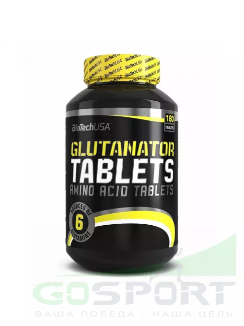 L-Глютамин BioTechUSA Glutanator 180 таблеток L-Глютамин BioTechUSA Glutanator 180 таблеток