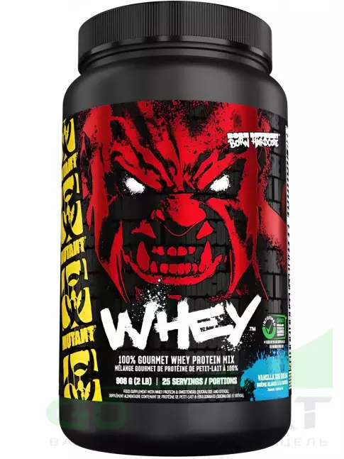 Сывороточный протеин Mutant Whey 908 г, Ванильное мороженое