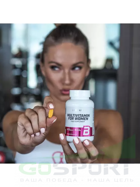 BioTechUSA Multivitamin For Women ДУБЛЬ 60 таблеток BioTechUSA Multivitamin For Women ДУБЛЬ 60 таблеток