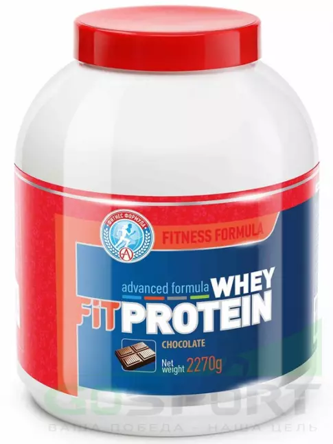 Изолят протеина Академия-Т FIT WHEY PROTEIN 2270 г, Шоколад
