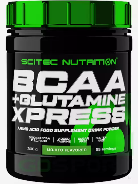  Scitec Nutrition BCAA + Glutamine Xpress 300 г, Мохито
