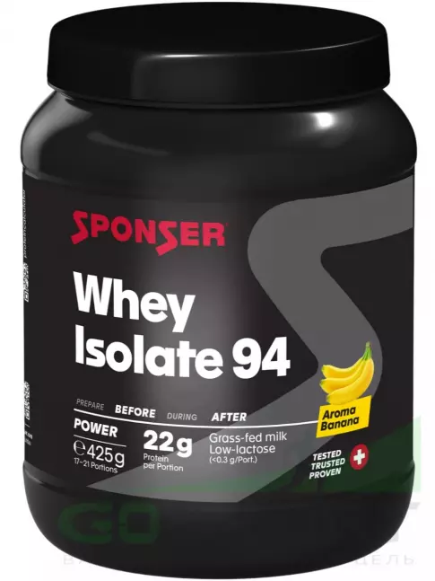 Изолят протеина SPONSER WHEY ISOLATE 94 425 г, Банан