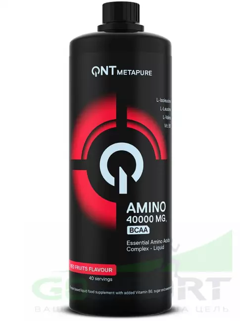  QNT Amino Acid Liquid 1000 мл, Красные фрукты