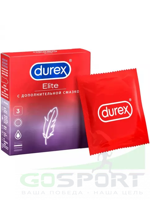 Durex Elite (сверхтонкие) 3 шт Durex Elite (сверхтонкие) 3 шт