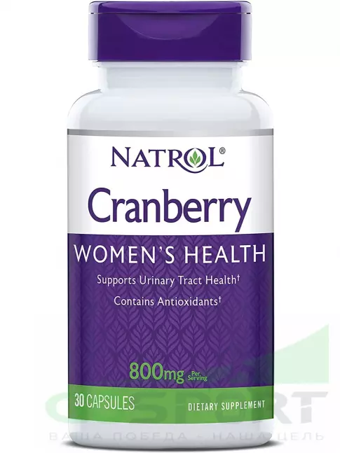  Natrol Cranberry 800 mg 30 капсул