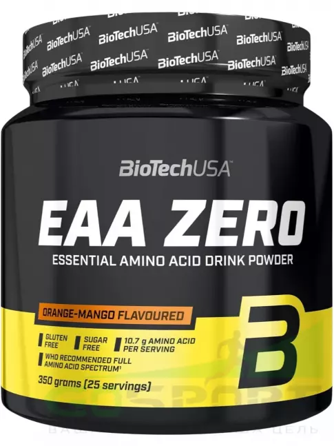 Аминокислоты BioTechUSA EAA Zero 350 г, Апельсин - манго