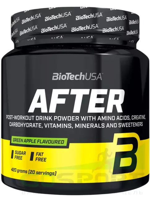 Восстановление BioTechUSA After 420 г, Зеленое яблоко