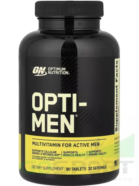 Витамины для мужчин Optimum Nutrition OPTI-MEN 90 таблеток Витамины для мужчин Optimum Nutrition OPTI-MEN 90 таблеток