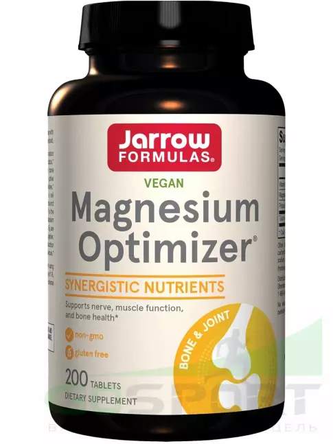  Jarrow Formulas Magnesium Optimizer 200 таблеток