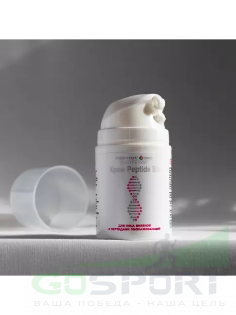 Уход за телом PeptideBio Крем для лица дневной омолаживающий 50 мл Уход за телом PeptideBio Крем для лица дневной омолаживающий 50 мл