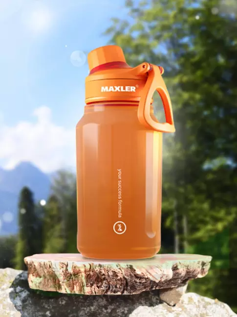  MAXLER Water Bottle Shake&Mix 750 мл, Оранжевый