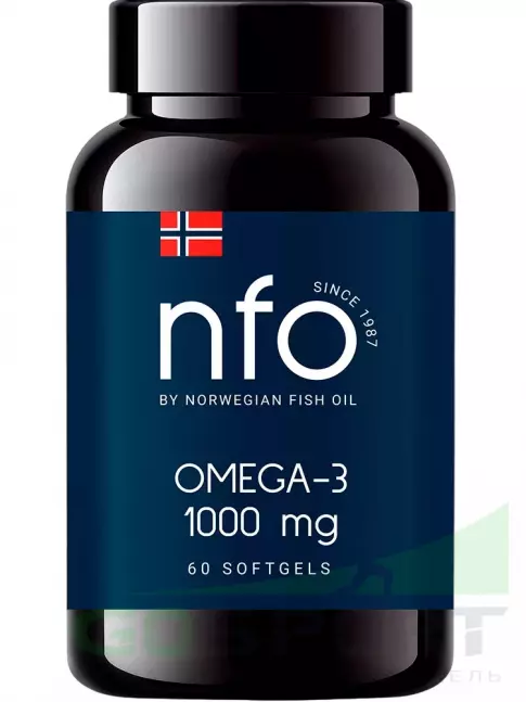 Омега-3 NFO Omega-3 1000 mg 60 капсул
