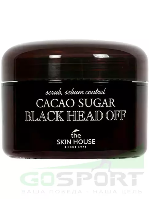 Скрабы THE SKIN HOUSE Сacao Sugar Black Head Off 50 г Скрабы THE SKIN HOUSE Сacao Sugar Black Head Off 50 г