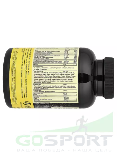 Витамины для мужчин Optimum Nutrition OPTI-MEN 90 таблеток Витамины для мужчин Optimum Nutrition OPTI-MEN 90 таблеток