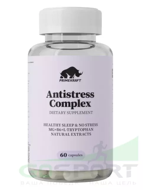 Витаминный комплекс PRIMEKRAFT ANTISTRESS COMPLEX 60 капсул Витаминный комплекс PRIMEKRAFT ANTISTRESS COMPLEX 60 капсул