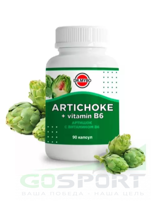 Экстракты Dr Mybo Artichoke + vitamin B6 90 капсул