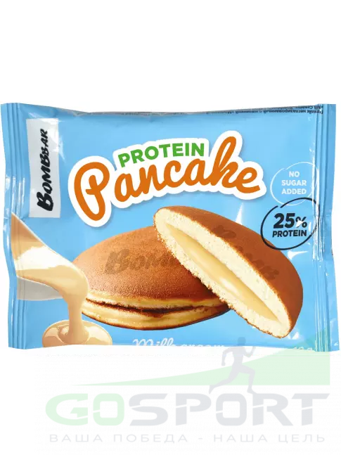 Протеиновый батончик BombBar Панкейк протеиновый 4 х 40 г, Ассорти