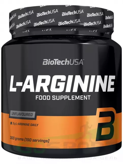 Аргинин / AAKG BioTechUSA L-Arginine 3000 mg 300 г, Без вкуса