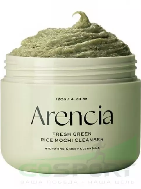 Пенки для умывания Arencia Fresh Green Rice Mochi Cleanser 120 мл