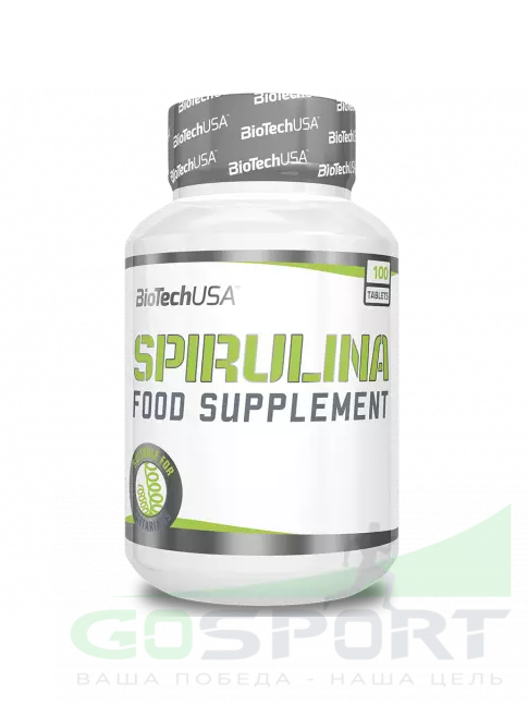  BioTechUSA SPIRULINA 100 таблеток