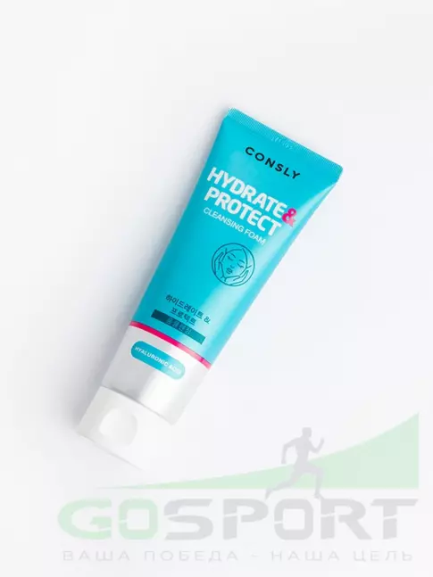 Пенки для умывания CONSLY Hyaluronic Acid Cleansing Foam “Hydrate&Protect” 120 мл
