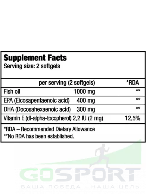 Омега-3 BioTechUSA NT Omega 3 E.D. 90 капсул