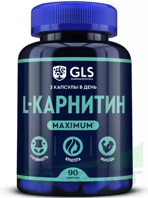  GLS pharmaceuticals L-карнитин maximum 90 капсул