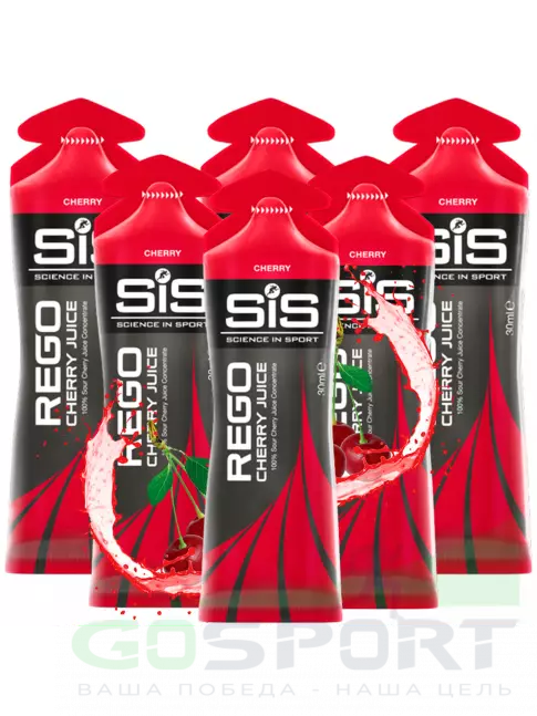 Восстановление SCIENCE IN SPORT (SiS) Rego Cherry Juice 6 x 30 мл, Вишня Восстановление SCIENCE IN SPORT (SiS) Rego Cherry Juice 6 x 30 мл, Вишня
