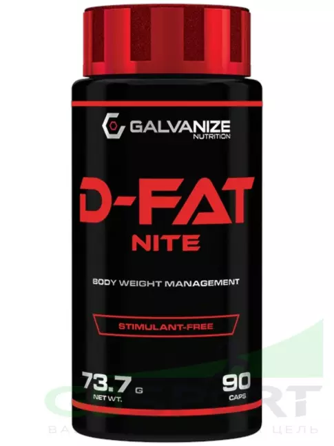 Жиросжигатель Galvanize Nutrition D-FAT NITE 90 капсул