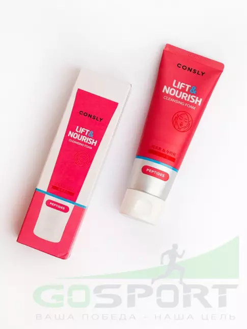 Пенки для умывания CONSLY Peptides Cleansing Foam “Lift&Nourish” 120 мл