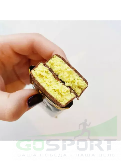 Протеиновый батончик BombBar Батончики в шоколаде без сахара 30x40 г, Банановый пудинг