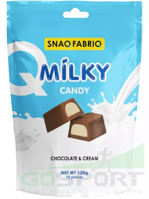 Протеиновый батончик SNAQ FABRIQ Milky 130 г, Сливочный