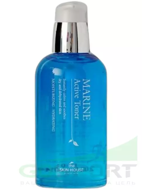 Тонеры для лица THE SKIN HOUSE Marine Active Toner 130 мл Тонеры для лица THE SKIN HOUSE Marine Active Toner 130 мл
