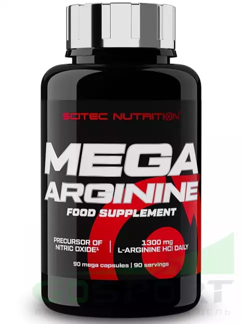  Scitec Nutrition Mega Arginine 1300 mg 90 капсул