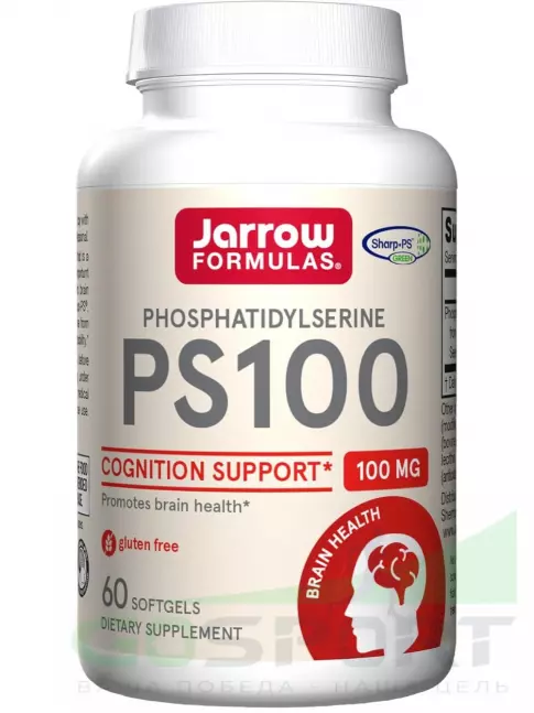  Jarrow Formulas PS100 100 mg 60 гелевых капсул