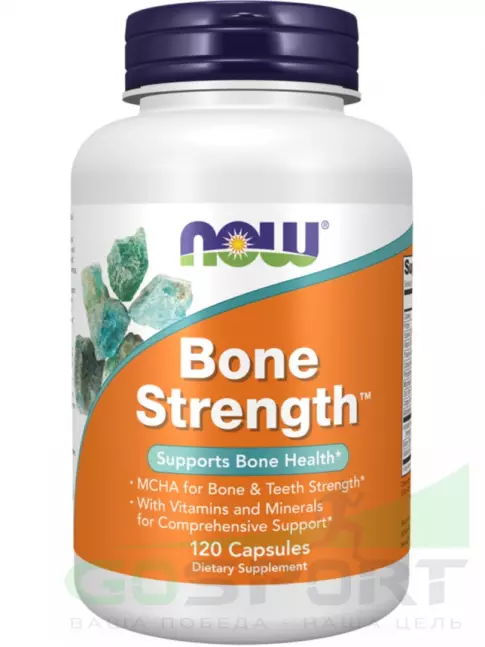 Основные минералы NOW Foods Bone Strength 120 капсул