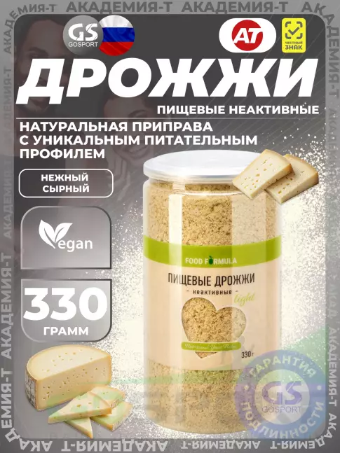 Диетический продукт Академия-Т Дрожжи пищевые неактивные (сухие) 330 г
