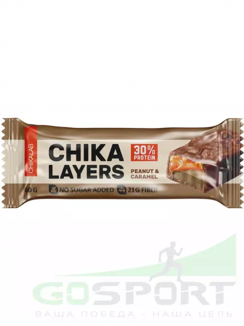 Протеиновый батончик Chikalab Chika Layers 8 х 60 г, Микс Протеиновый батончик Chikalab Chika Layers 8 х 60 г, Микс
