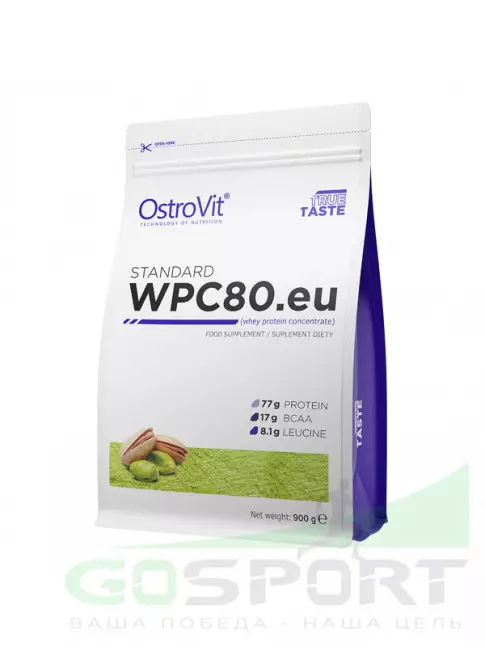  OstroVit WPC 80.eu 900 г, Фисташки