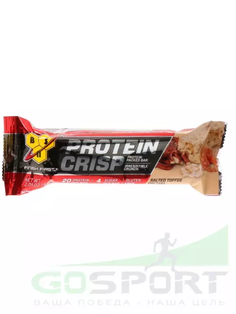 Протеиновый батончик OPTIMUM NUTRITION Protein Crisp Bar 57 г, Соленая ириска