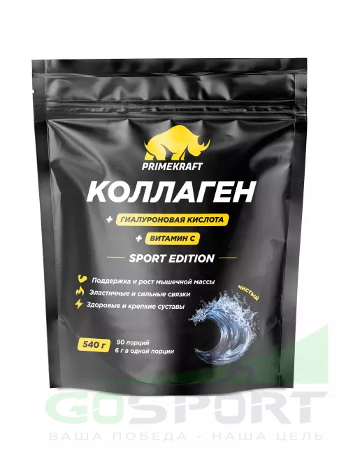 Коллаген гидролизованный PRIMEKRAFT Collagen 540 г, Натуральный