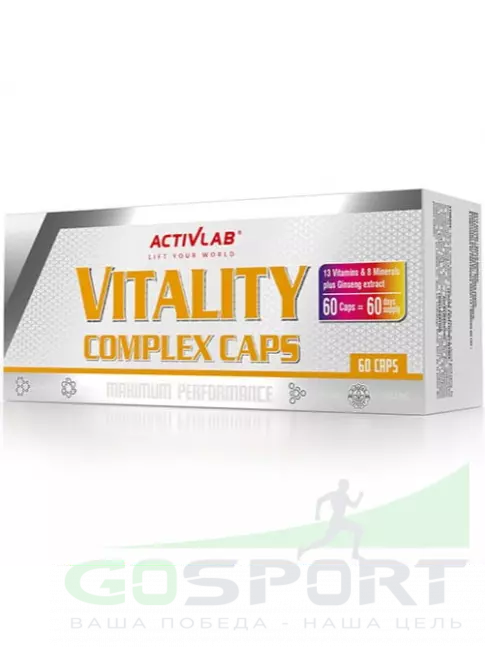 Витаминный комплекс ActivLab Vitality Complex Caps 60 капсул