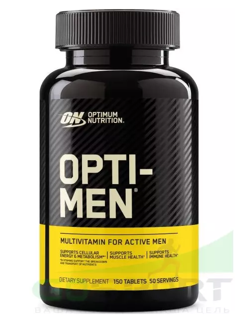 Витамины для мужчин Optimum Nutrition OPTI-MEN 150 таблеток Витамины для мужчин Optimum Nutrition OPTI-MEN 150 таблеток