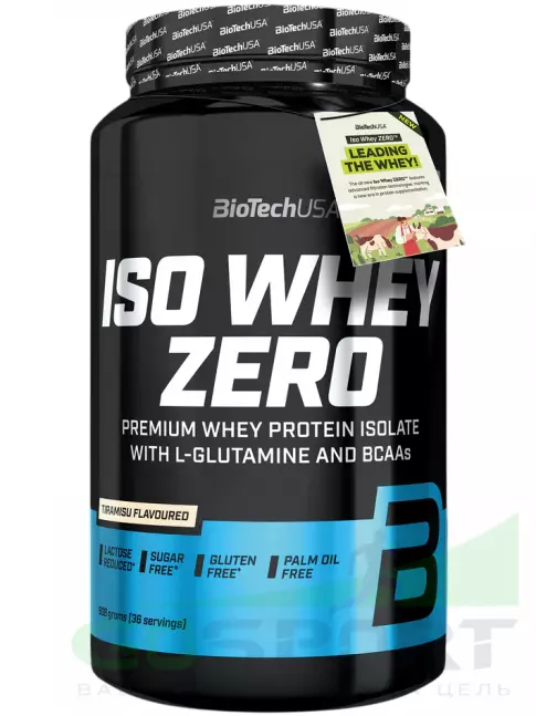 Изолят протеина BioTechUSA Iso Whey Zero 908 г, Тирамису Изолят протеина BioTechUSA Iso Whey Zero 908 г, Тирамису