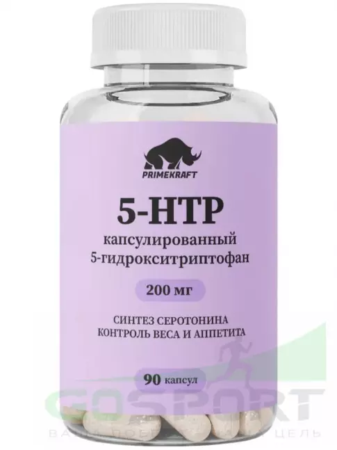 5-HTP PRIMEKRAFT 5-HTP 200 мг 90 веган капсул